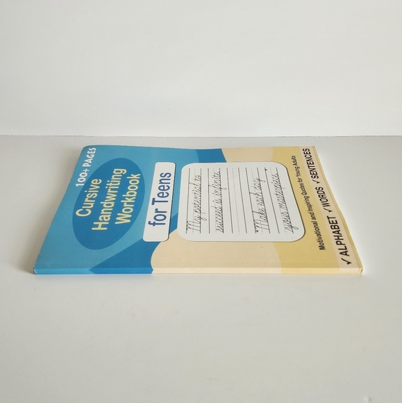 Cursive Handwriting Workbook for Teens - Picture 9 of 10